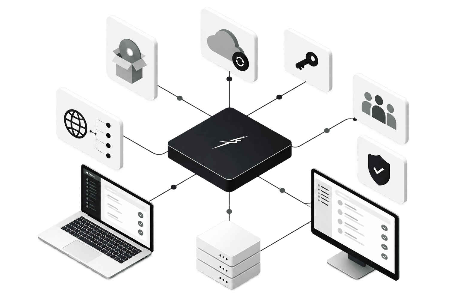 Northgrid verbindet Software, Cloud, Lizenzen und Unternehmenssysteme.